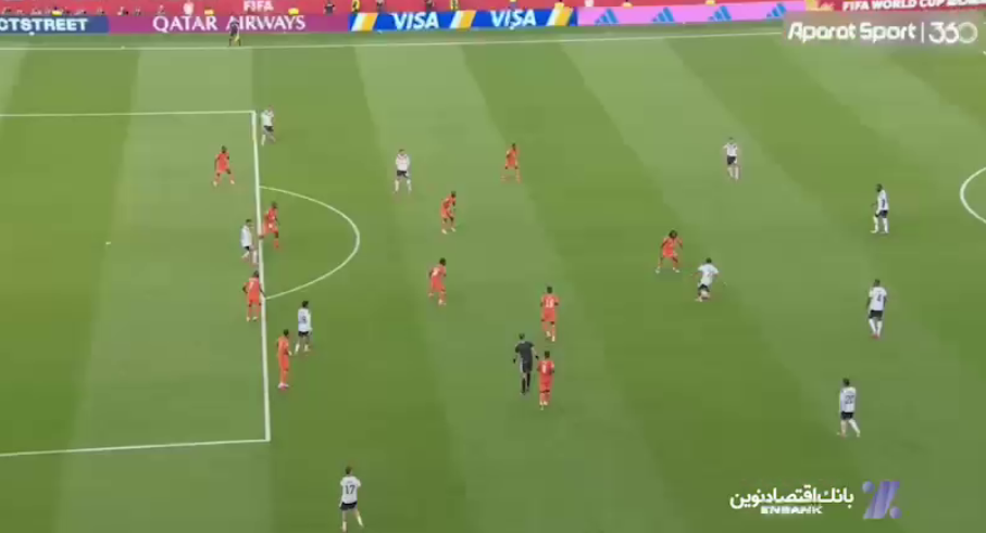بریس روی پاس مچا آلمان [۲]-۱ ساحل عاج ⚽️ اونداو ⏱️ دقیقه ۴+۹۰