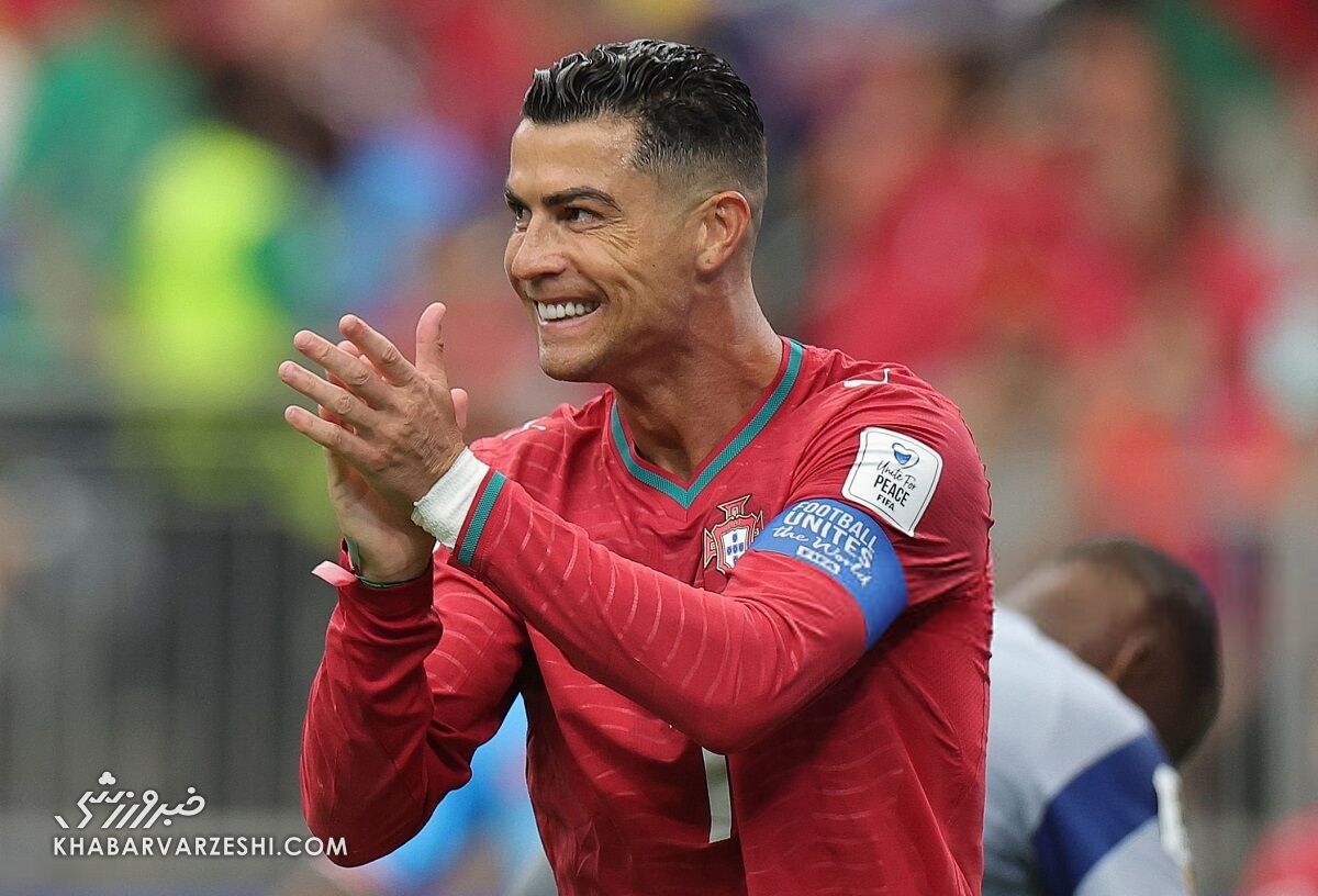 رونالدو مثل مسی؛ «نشان افتخار روی بازوی CR7 هم آمد +عکس