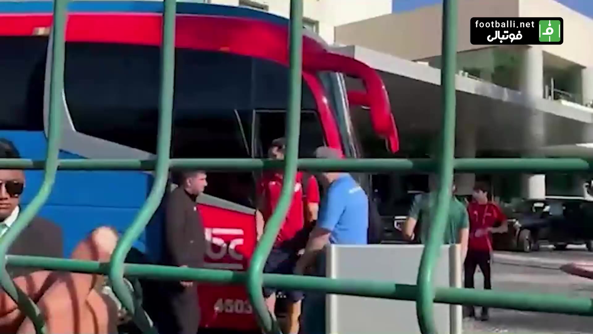 دیدار بازیکنان تیم ملی ایران با هواداران در مکزیک
