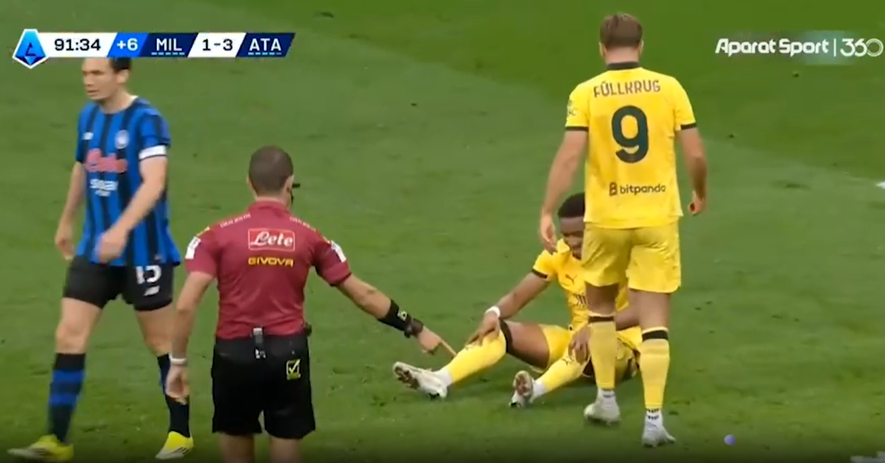 میلان [2]-3 آتالانتا دقیقه 4+90 انکونکو