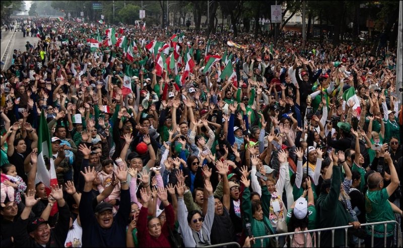 بزرگترین موج مکزیکی تاریخ برای خوشامد به جام جهانی