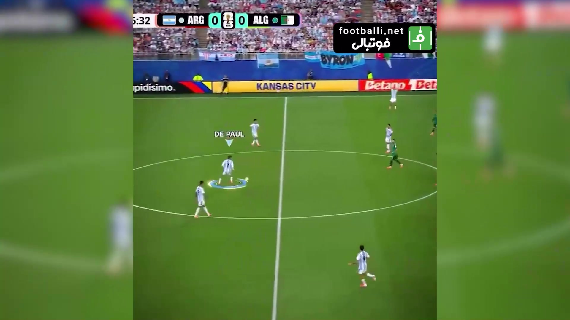 پاس دیدنی دی پائول که زیر سایه هت تریک مسی گم شد