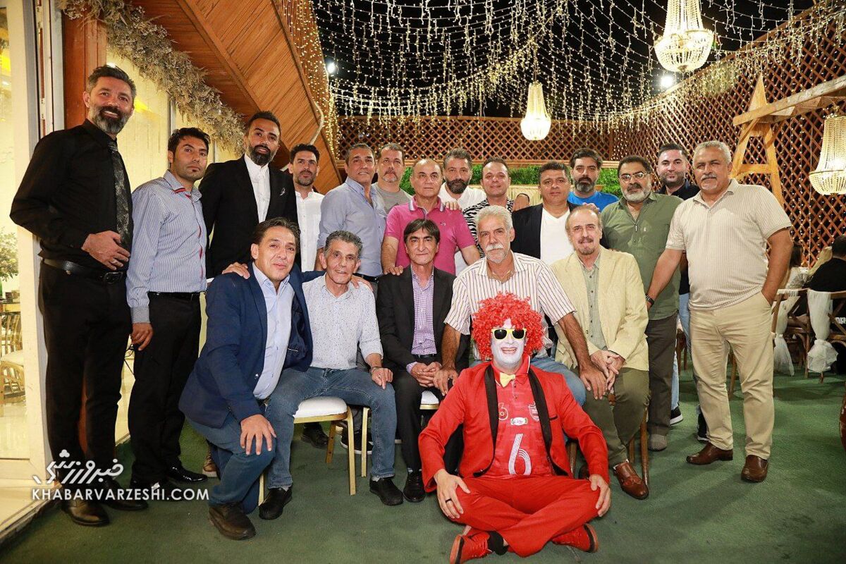 تصویری دیده نشده از بزرگان پرسپولیس در یک جشن خودمانی