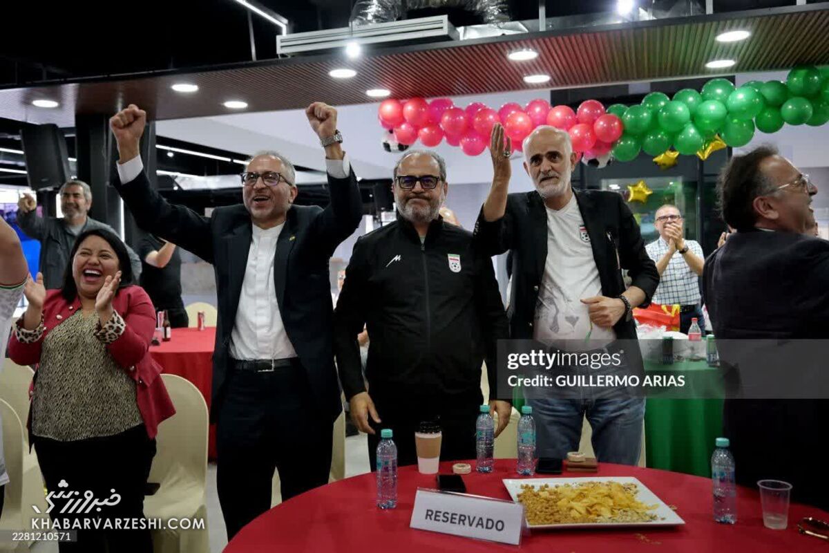 شادی گل جاماندههای تیم ملی ایران در مکزیک +عکس