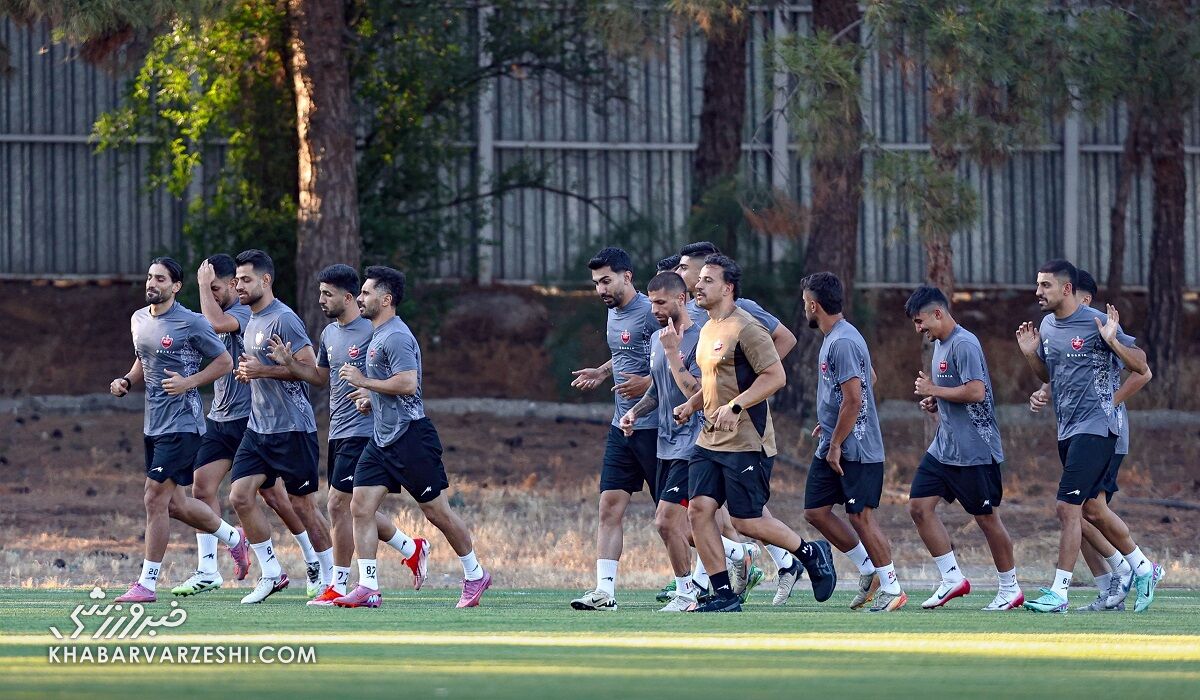 تمرین امروز پرسپولیس دیدنی شد!