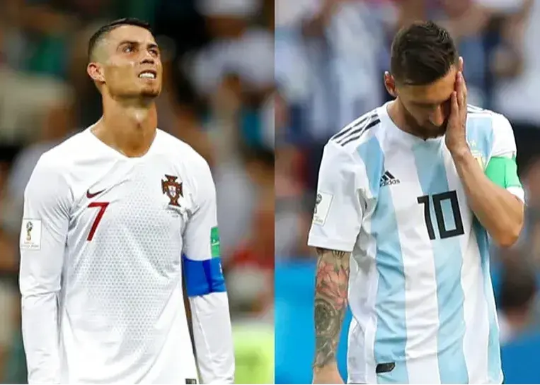جلادان مسی و رونالدو در جام‌های جهانی!