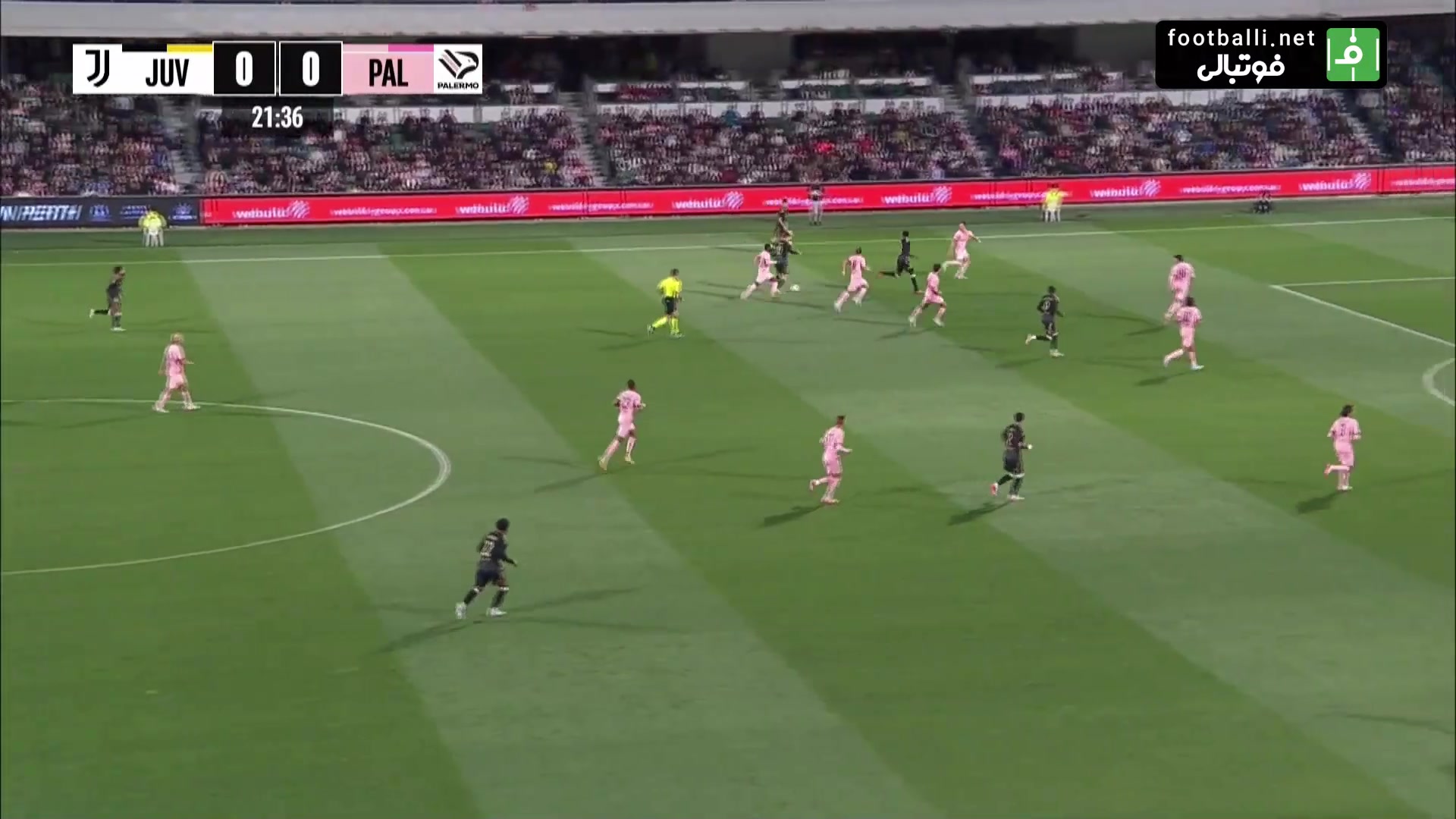 خلاصه بازی یوونتوس 2-0 پالرمو