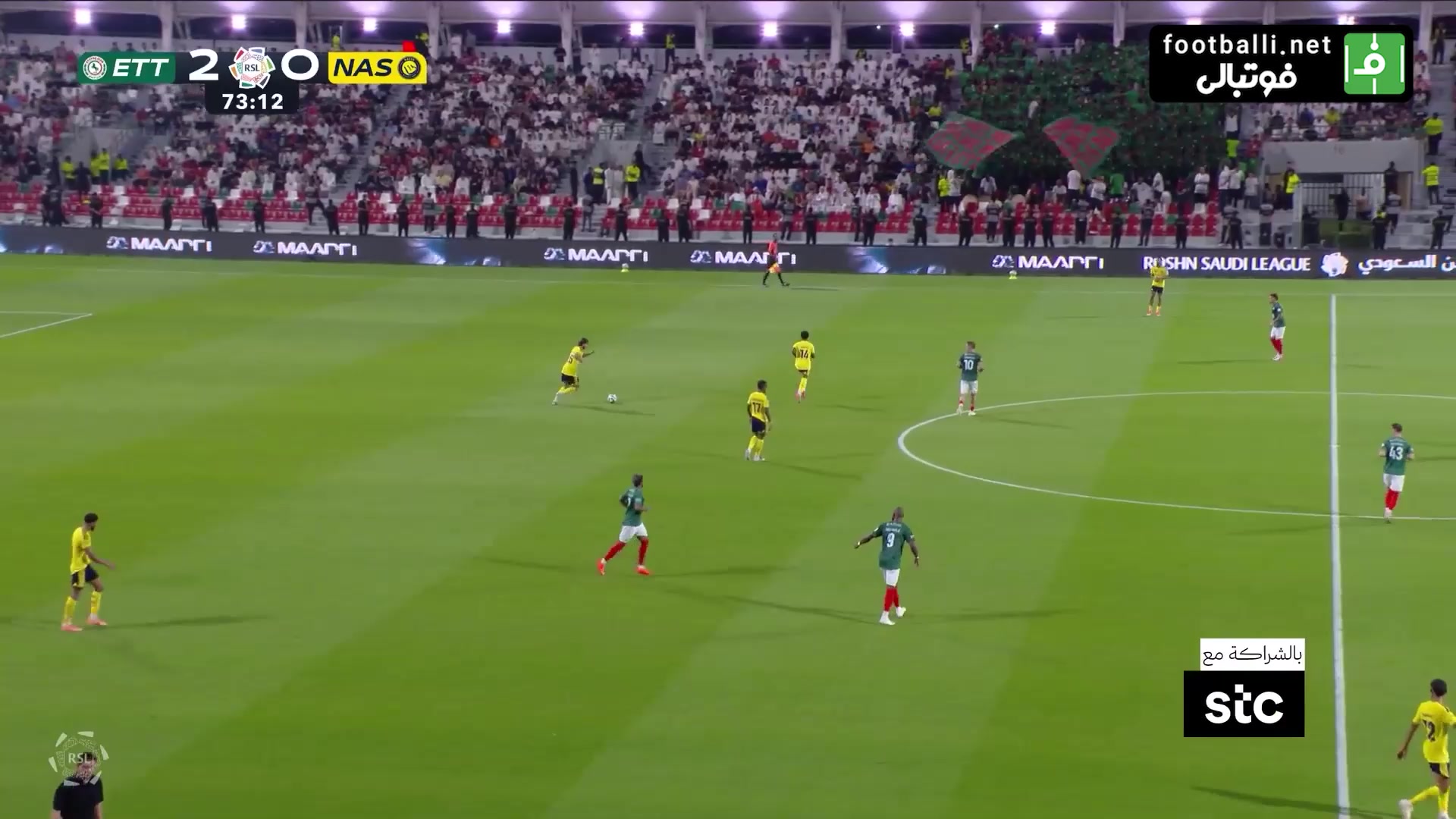 گل اول النصر به الاتفاق (سادیو مانه)