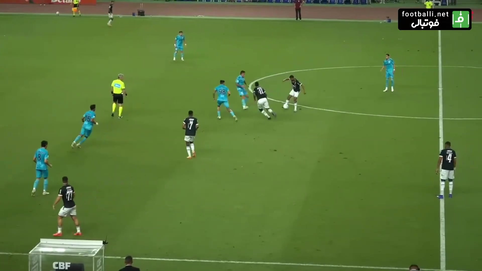 خلاصه بازی رمو 0-1 سانتوس (پاس گل نیمار)