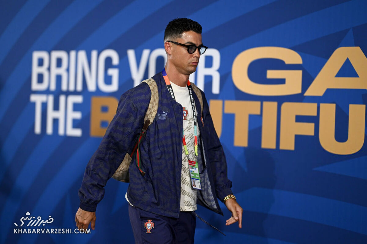 حمایت خانوادگی از CR7 در جام جهانی؛ جورجینا و کریستیانو جونیور هم آمدند +تصاویر