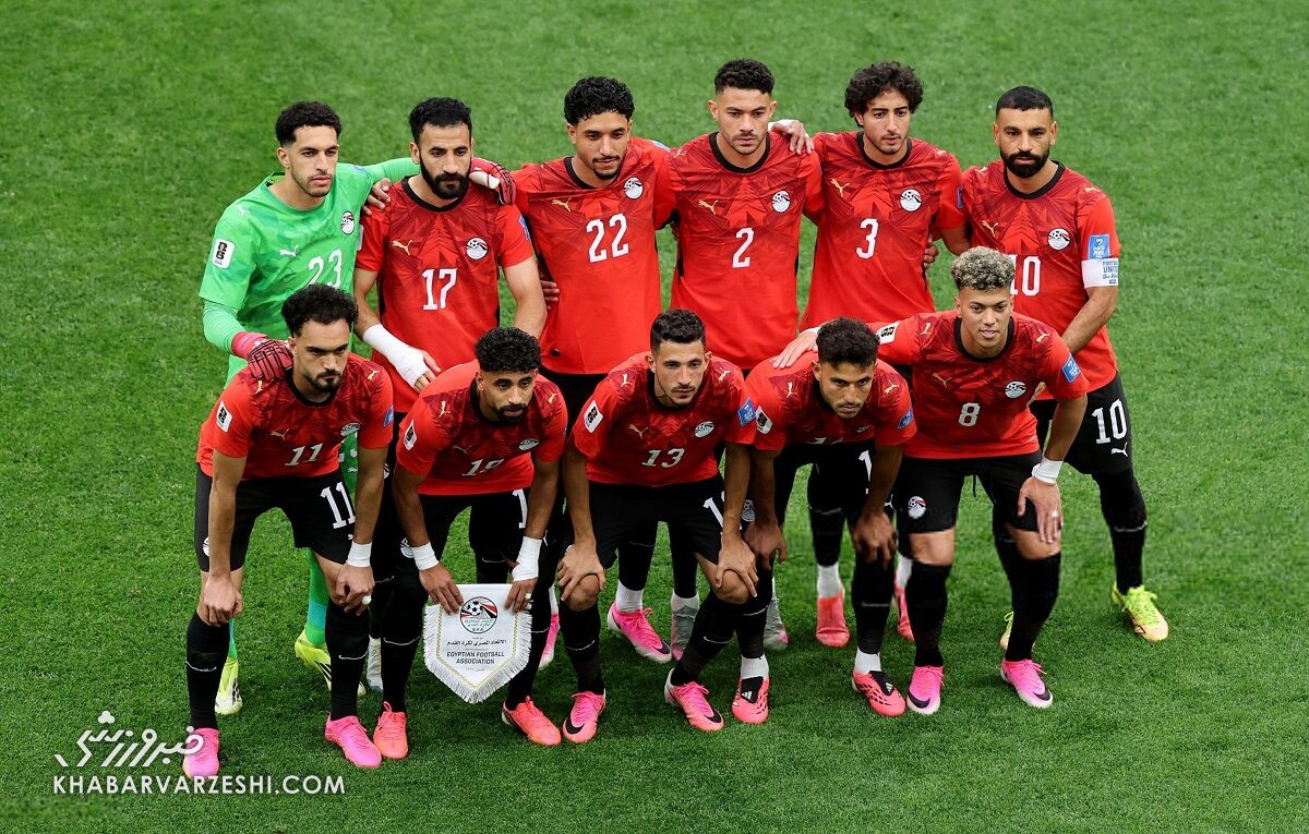 ترکیب اصلی مصر مقابل ایران/ صلاح در زمین، مرموش روی نیمکت
