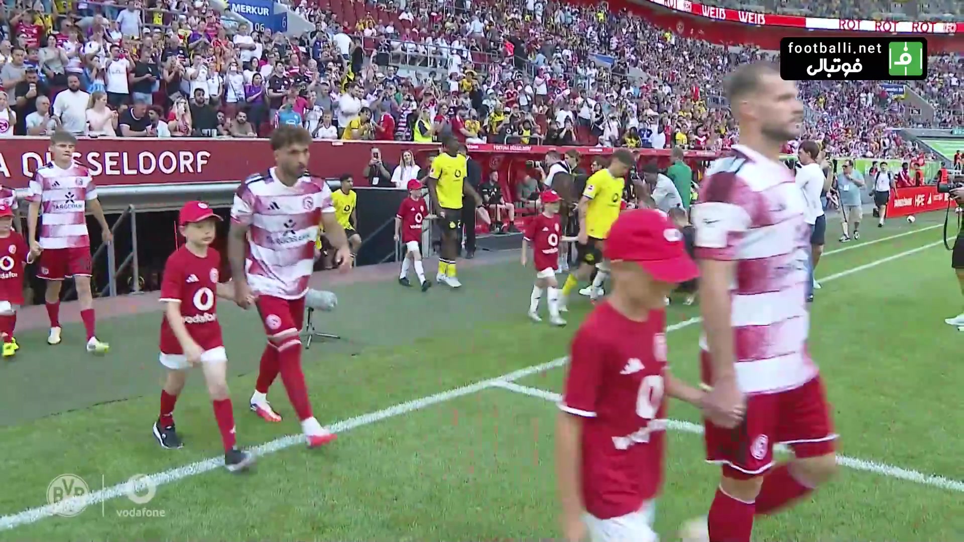 خلاصه بازی دوسلدروف 2-1 دورتموند
