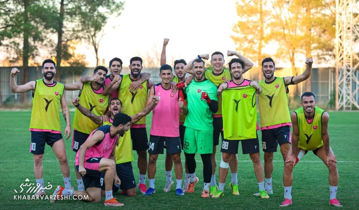 تمرین پرسپولیس