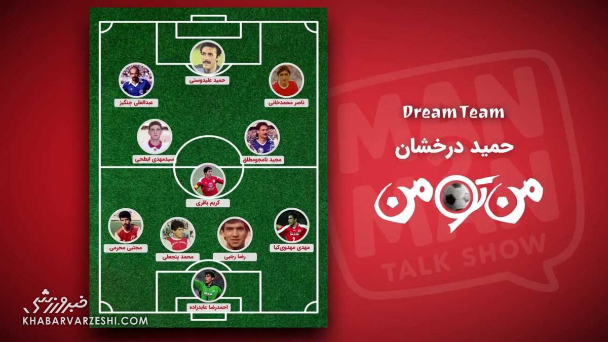 منتومن با حمید درخشان؛ آنقدر بازیکن خوب داشتیم که به قلعهنویی بازی نرسید/ ماجرای اتاق خواب سهنفره عجیب بود/ پروین حرف فنی نداشت، میگفت بروید برنده شوید!