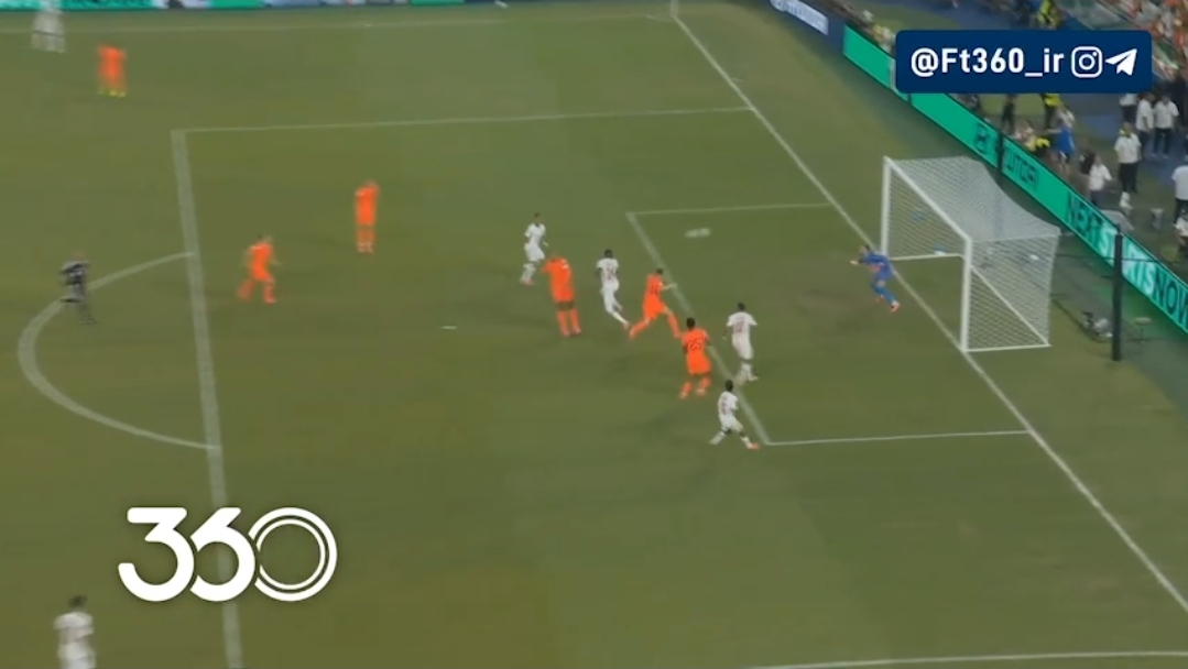 بالاتر از فن‌دایک هلند ۱-[۱] مراکش ⚽️ دیوپ ⏱️ دقیقه ۱+۹۰