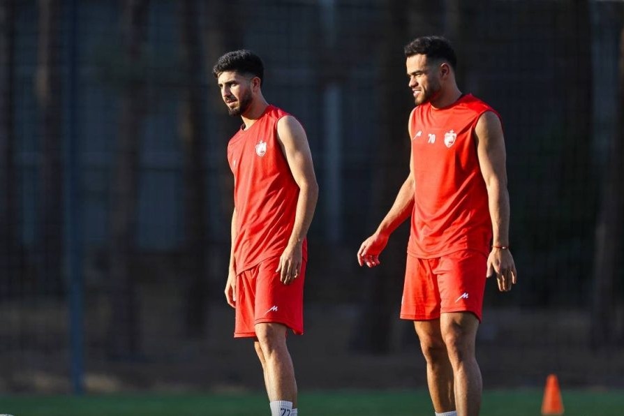 گزارش تصویری؛ تمرین پرسپولیس با حضور اورونوف