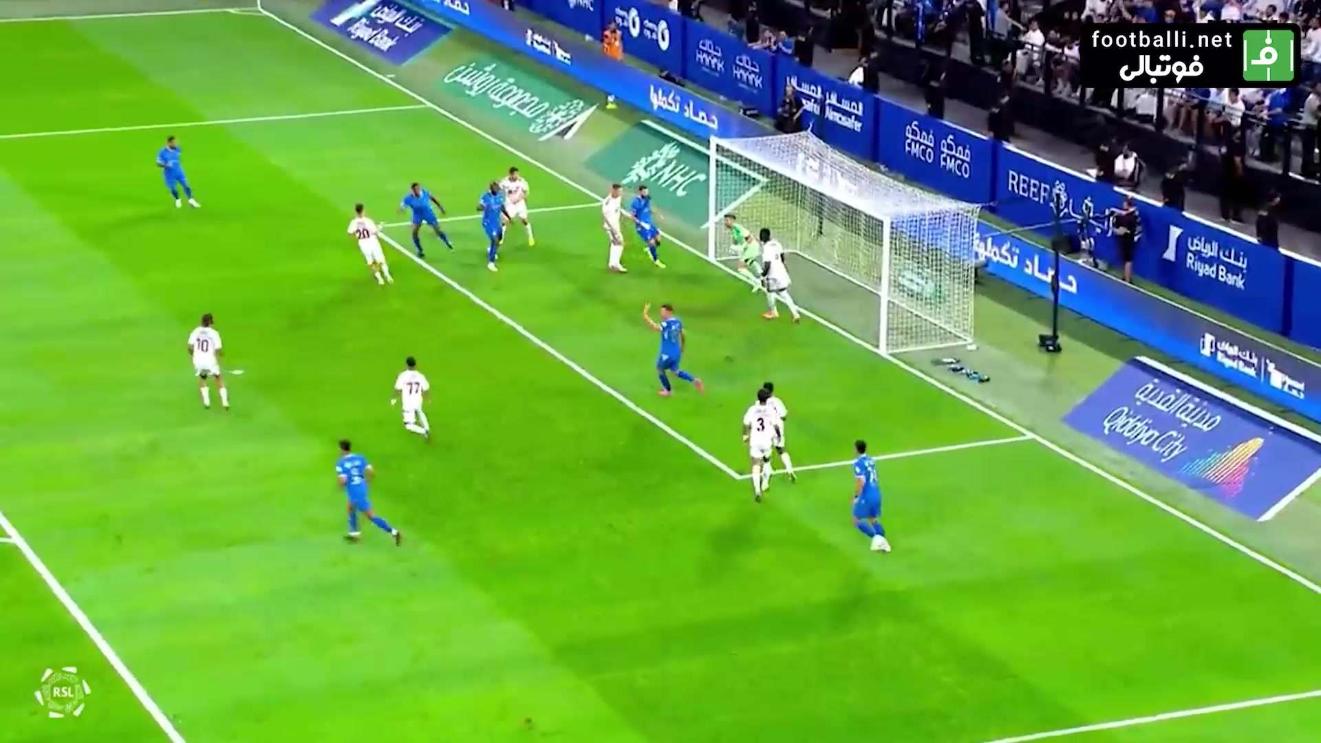 گل اول الهلال به الفیصلی عربستان (کریم بنزما)