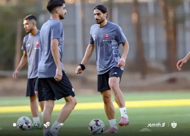 حسرت جام جهانی در تمرین پرسپولیس