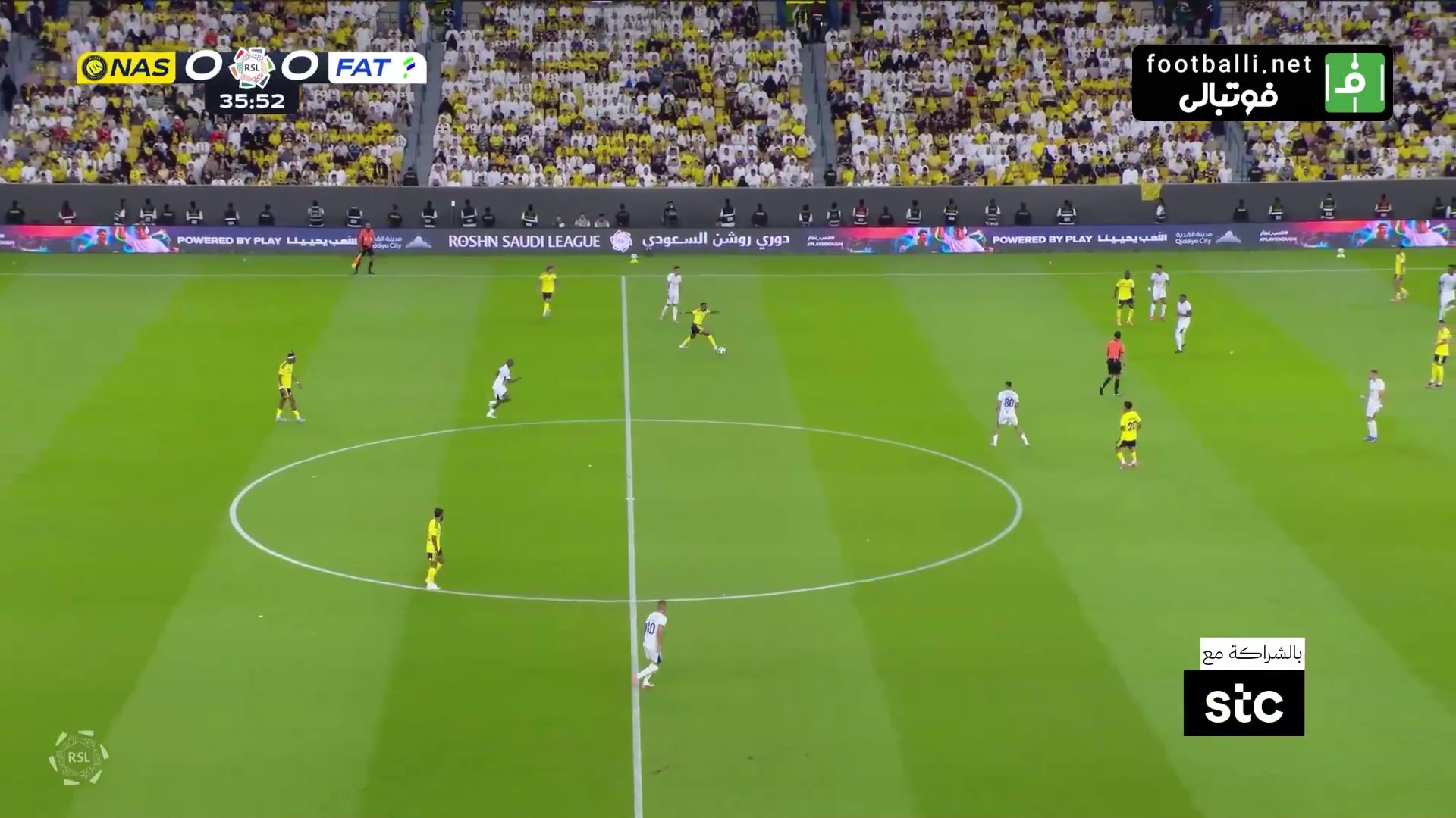 گل اول النصر به الفتح عربستان (آنجلو گابریل)