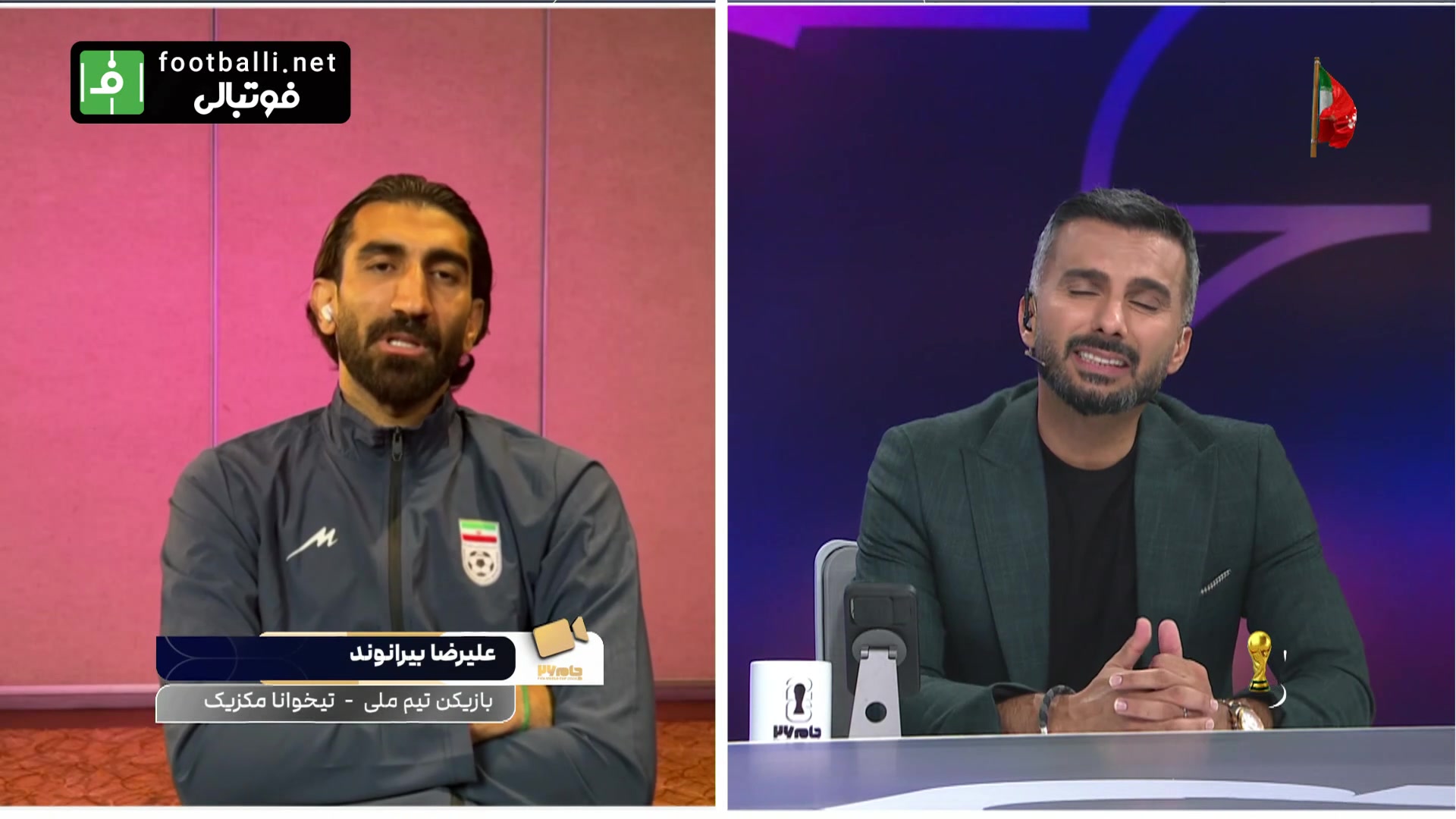 بیرانوند: مقصر نتیجه بازی اول کسانی بودند که نیوزیلند را برای ما کوچک کردند