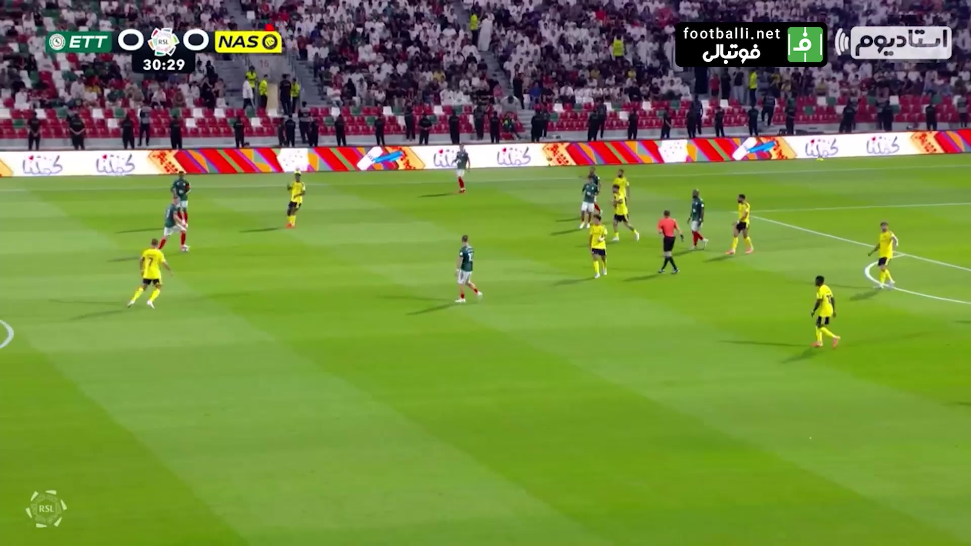 گل اول الاتفاق به النصر (اوندری دودا)