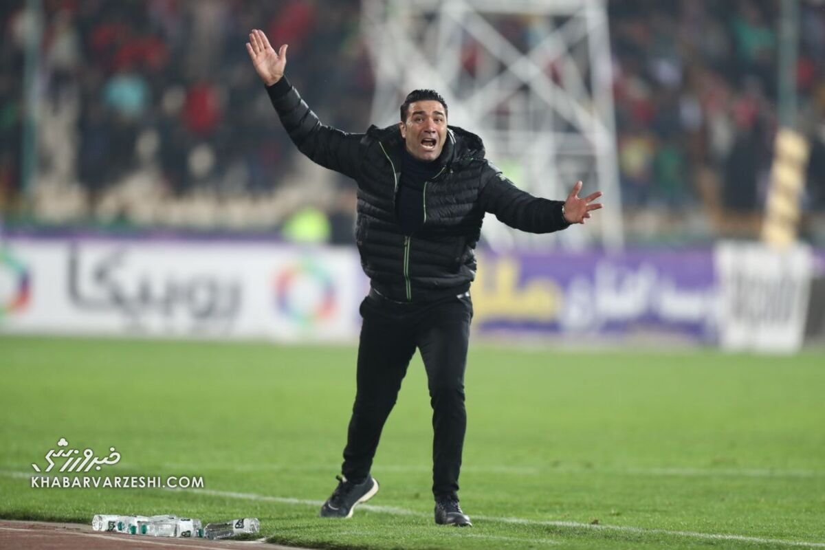 آمار ضعیف نکونام مقابل پرسپولیس
