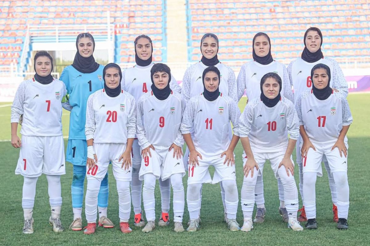 نایب قهرمانی دختران ایران در کافا