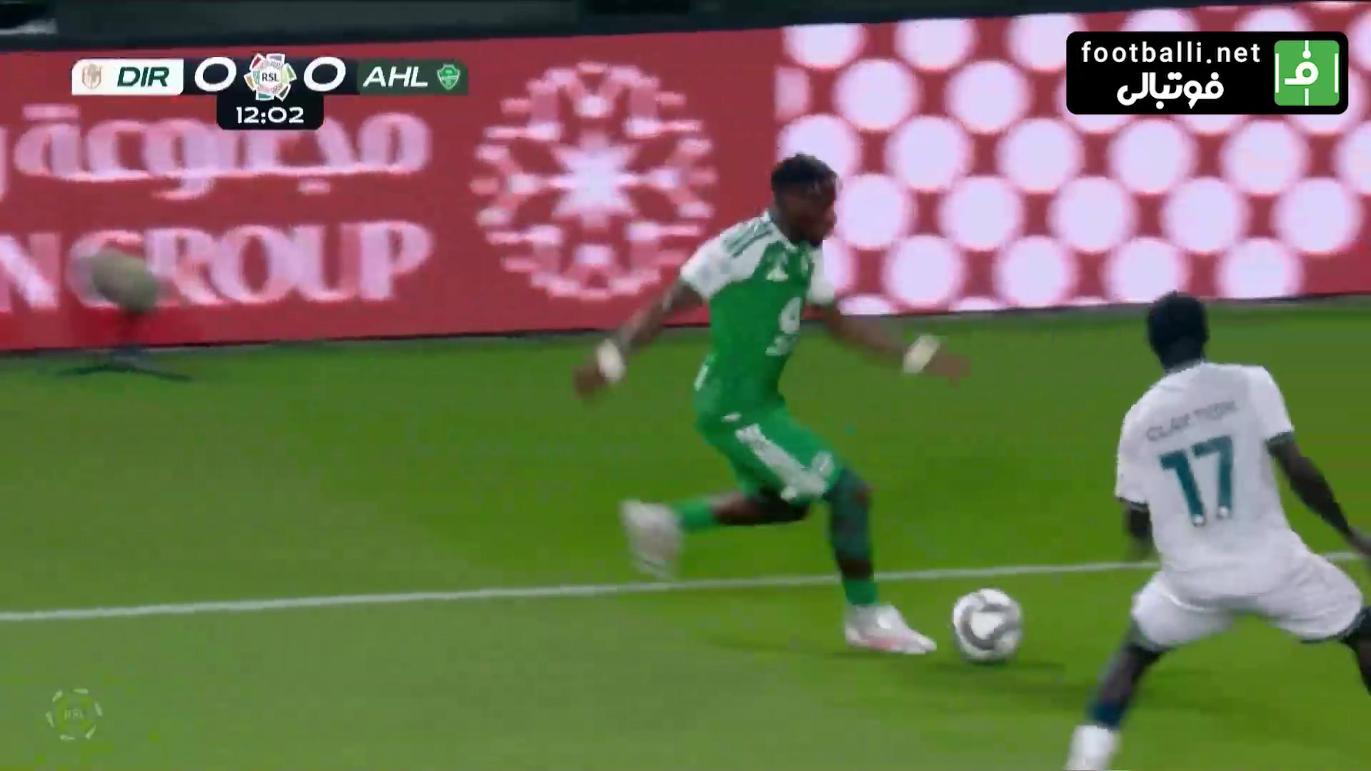 خلاصه بازی الدرعیه 0-1 الاهلی عربستان