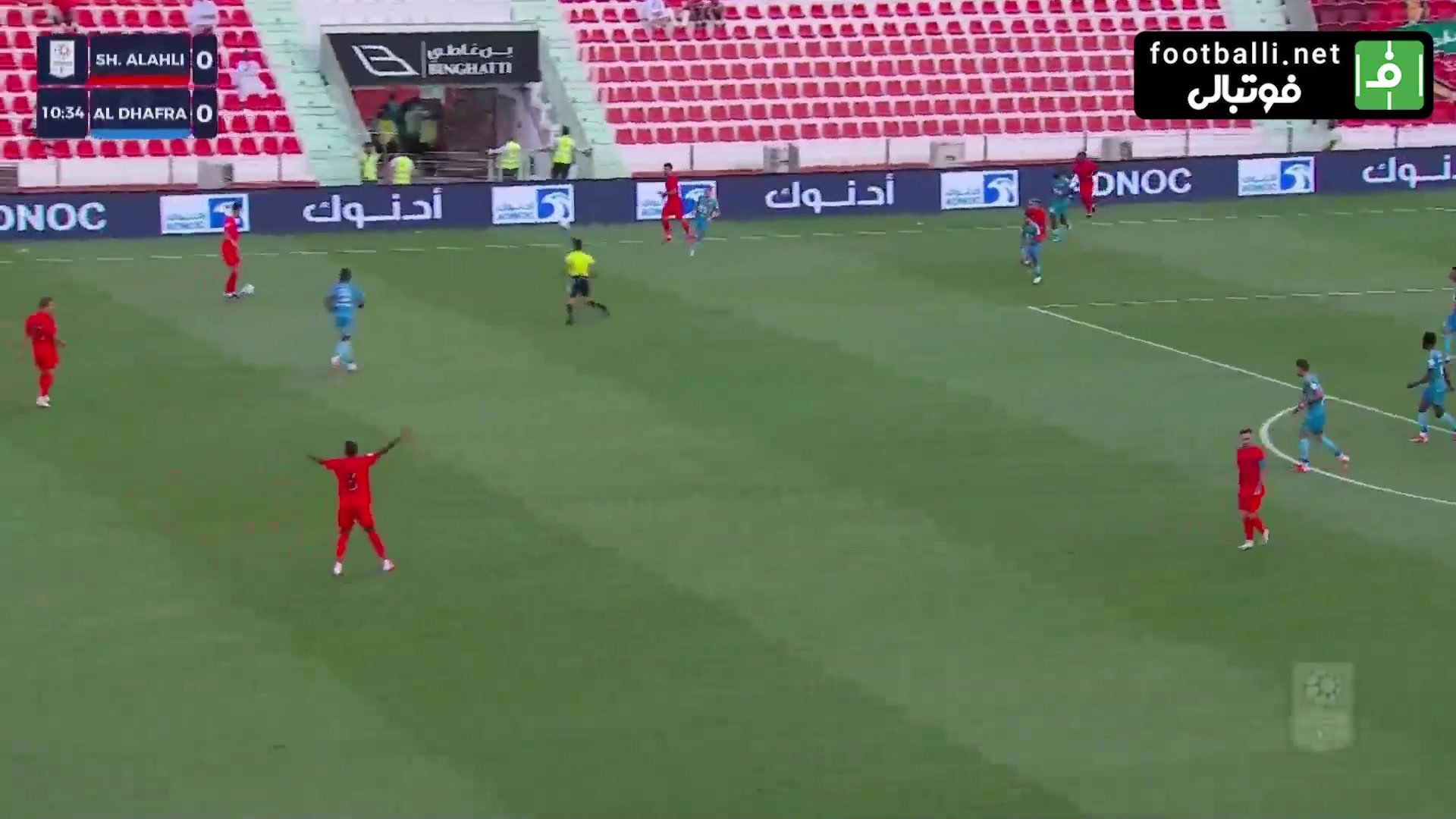 خلاصه بازی شباب الاهلی 2-0 الظفره