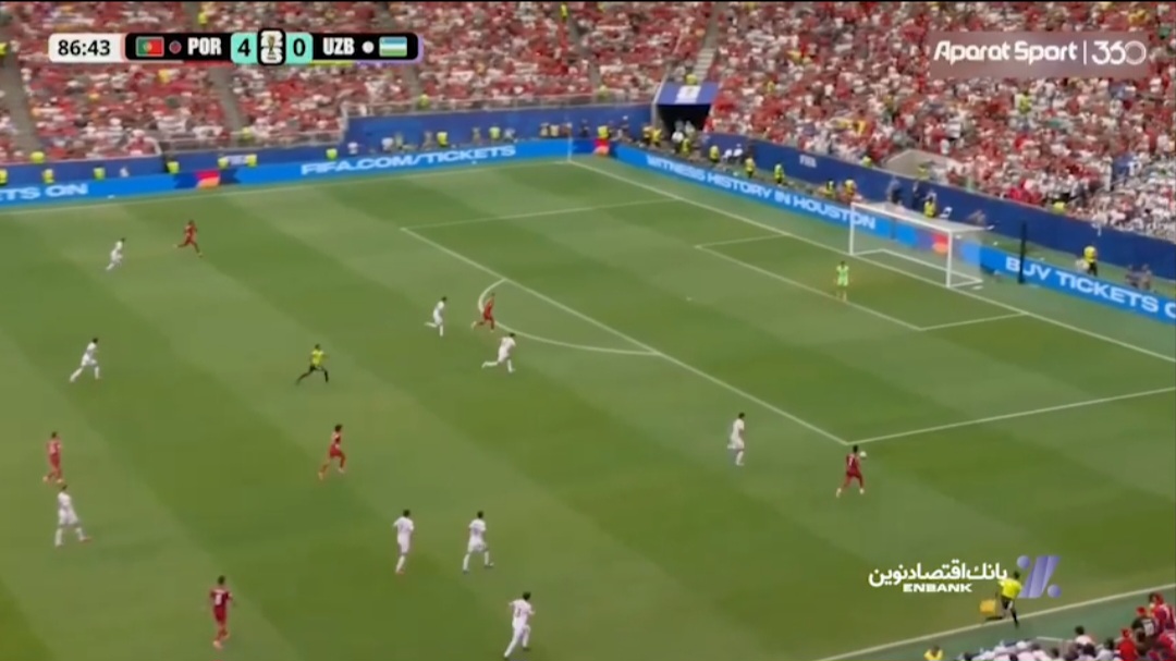 ازبک‌ها را نابود کردند پرتغال [۵]-۰ ازبکستان ⚽️ لیائو ⏱️ دقیقه ۸۷