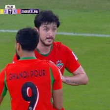 گل دوم شباب الاهلی به الاتحاد (دبل سردار آزمون)