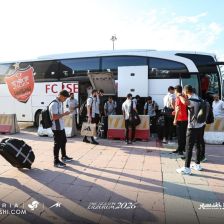 یک استقلالی سابق در اتوبوس پرسپولیسیها +عکس