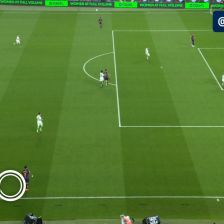 اشتباه فاحش شزنی 🔸 بارسلونا ۴-[۲] ریسینگ 🔸 ⚽️ زبیری 🔴 دقیقه ۶۵