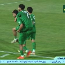 گل اول شمس آذر قزوین به آلومینیوم اراک (میلاد سورگی)