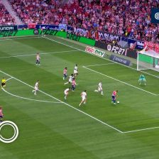 🔸 اتلتیکو مادرید [۲]-۰ اوساسونا 🔸 ⚽️ لی کانگ‌این 🔴 دقیقه ۲۴