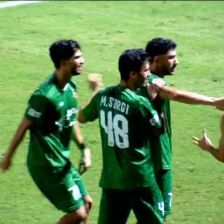 گل دوم شمس آذر قزوین به نساجی مازندران (دبل و گل تماشایی محمدی)