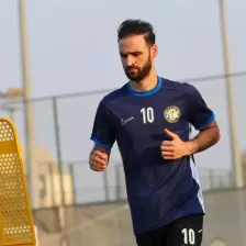 نوراللهی برای بازی با الوصل قاب شد