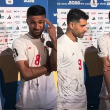 پانتومیم گلزن تیم ملی برای رفع یک اتهام عجیب! (عکس)