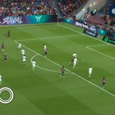 سوپرگل تماشایی کانسلو 🔸 بارسلونا [۱]-۰ ریسینگ 🔸 ⚽️ ژائو کانسلو 🔴 دقیقه ۸