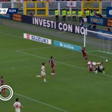 🔸 رم [۱]-۰ تورینو 🔸 ⚽️ مالن 🔴 دقیقه ۴۰