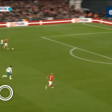 ضربه چیپ زیبا 🔸 دانمارک [۲]-۲ پرتغال 🔸 ⚽️ هویلوند 🔴 دقیقه ۵۳