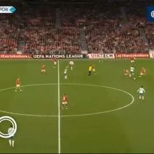 🔸 دانمارک ۱-[۲] پرتغال 🔸 ⚽️ راموس 🔴 دقیقه ۲۵
