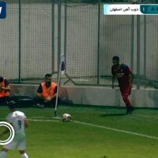 🔸 نساجی [۱]-۱ ذوب‌آهن 🔸 ⚽️ امیرمسعود سرآبادانی 🔴 دقیقه۸۳
