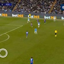 🔸 منچسترسیتی [۲]-۴ پاری‌سن‌ژرمن🔸 ⚽️ هالند 🔴 دقیقه ۷۵