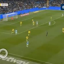 حرکت انفرادی زیبا 🔸 منچسترسیتی [۳]-۰ نوریچ 🔸 ⚽️ آلان 🔴 دقیقه ۴۸