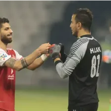 استقبال حامد لک از سرلک بهیاد فینال آسیا(عکس)