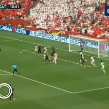 دومین گل در دومین بازی کانادا [۱]-۰ قطر ⚽️ لارین ⏱️ دقیقه ۱۶