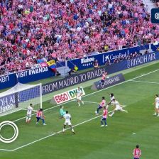 🔸 اتلتیکو مادرید [۱]-۰ اوساسونا 🔸 ⚽️ جاناتان دیوید 🔴 دقیقه ۲۴