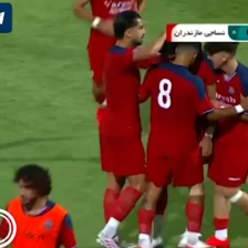 سولو گل تماشایی 🔸 استقلال خوزستان ۰-[۱] نساجی🔸 ⚽️ ابوالفضل کوهی 🔴 دقیقه ۲۵