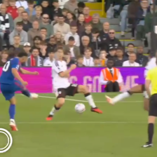 با تغییر جهت توپ 🔸 فولام ۱-[۱] منچستر یونایتد 🔸 ⚽️ کونیا 🔴 دقیقه ۸۹